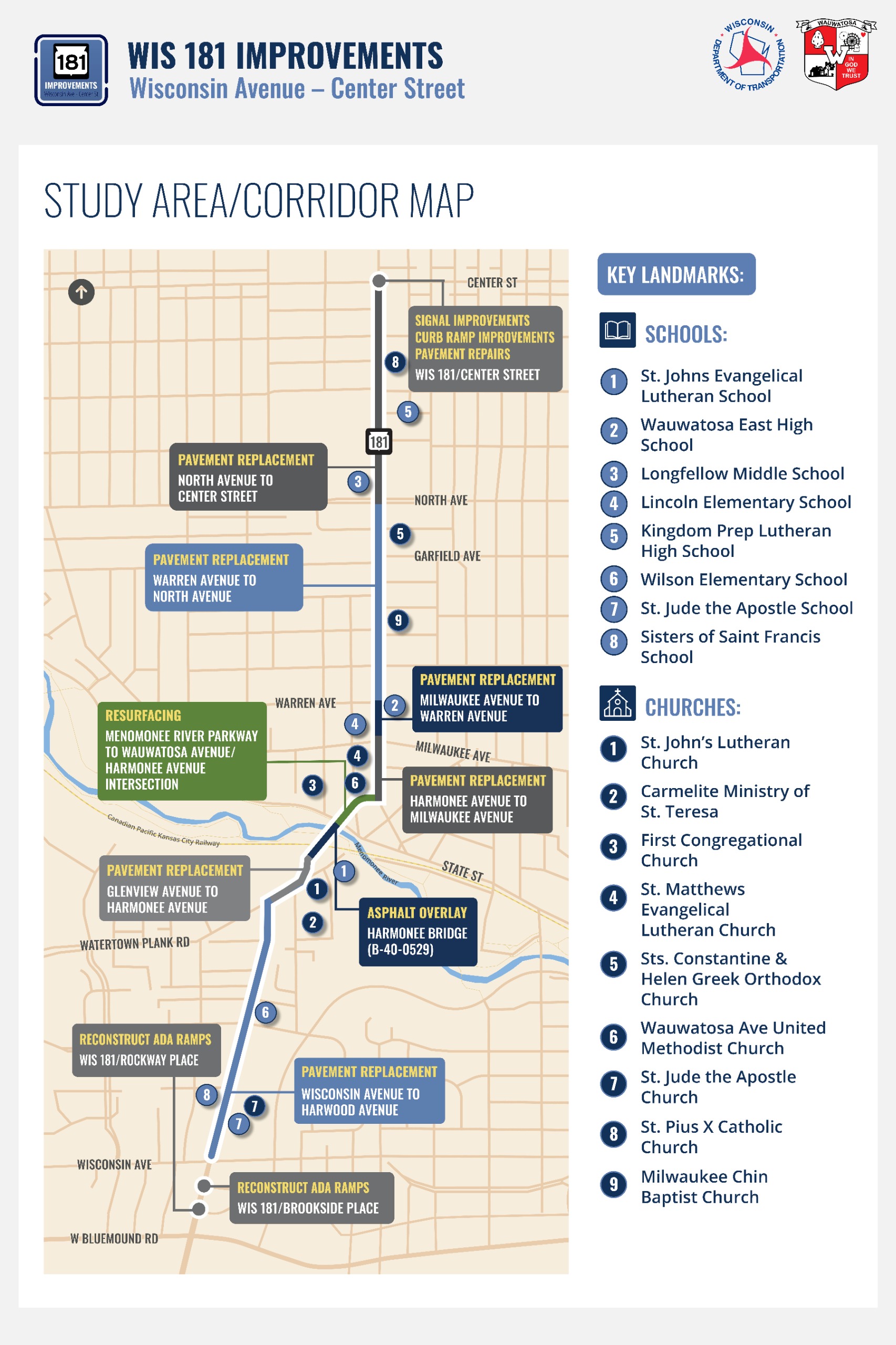 Wis 181 Corridor Map