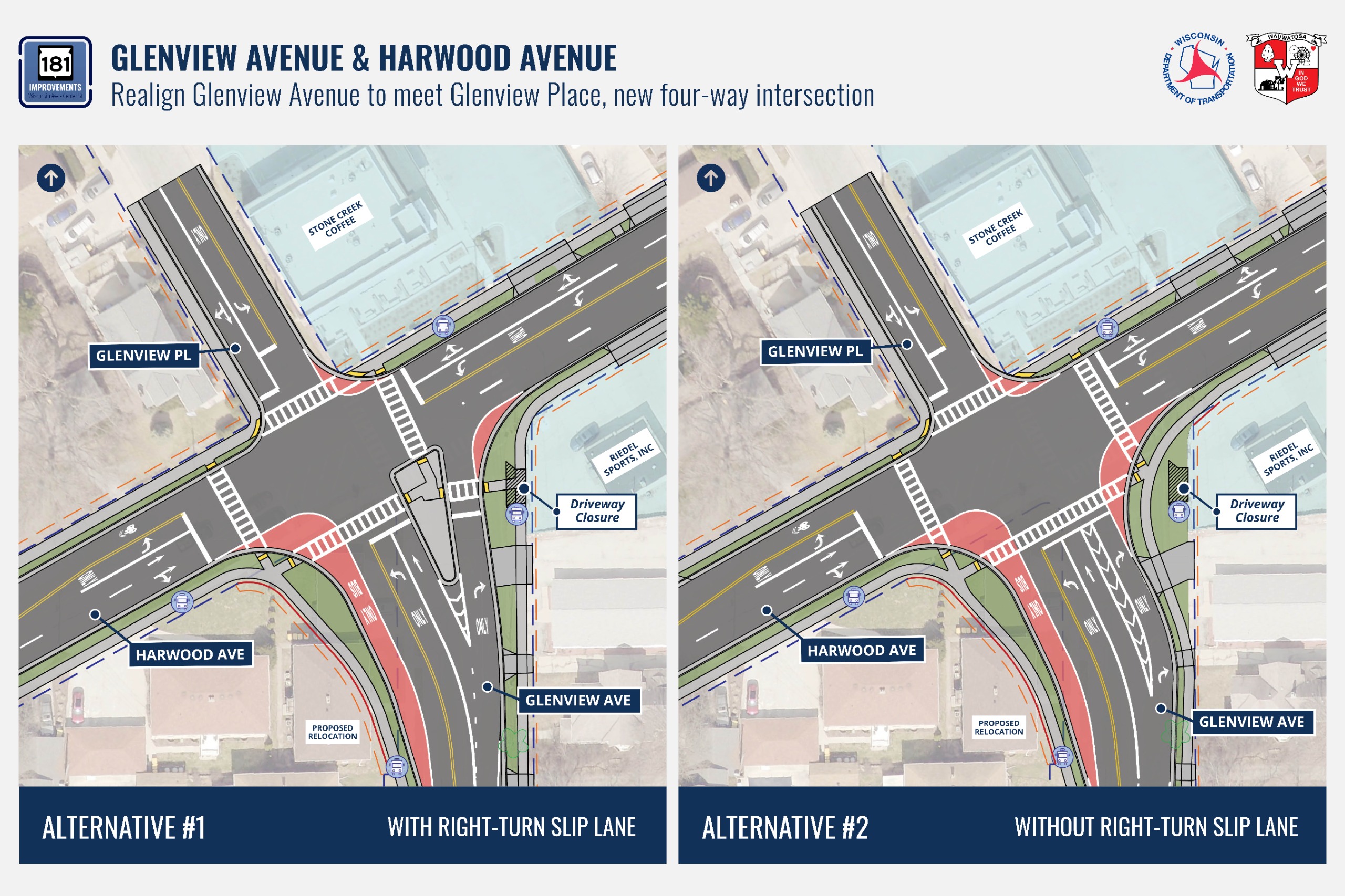 Glenview/Harwood Alternatives together